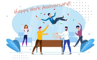 Employee Appreciation and Anniversary Messages for Years of Service Awards