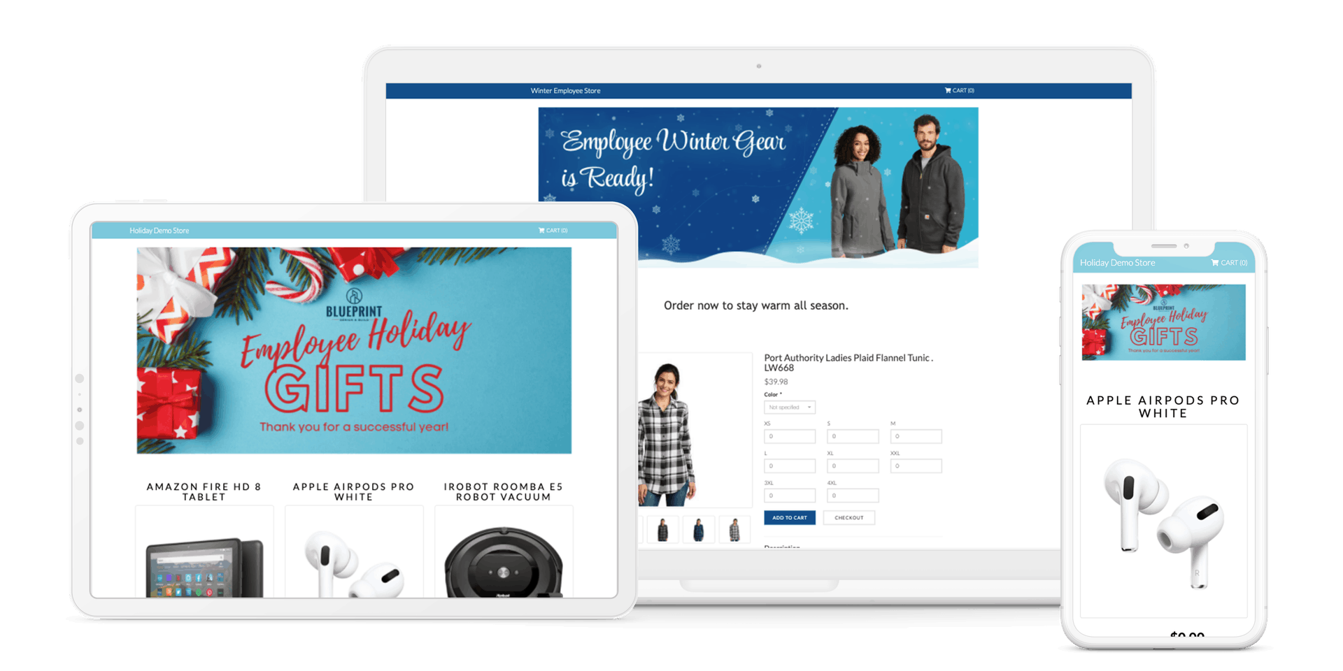 Holiday Employee Gift Stores